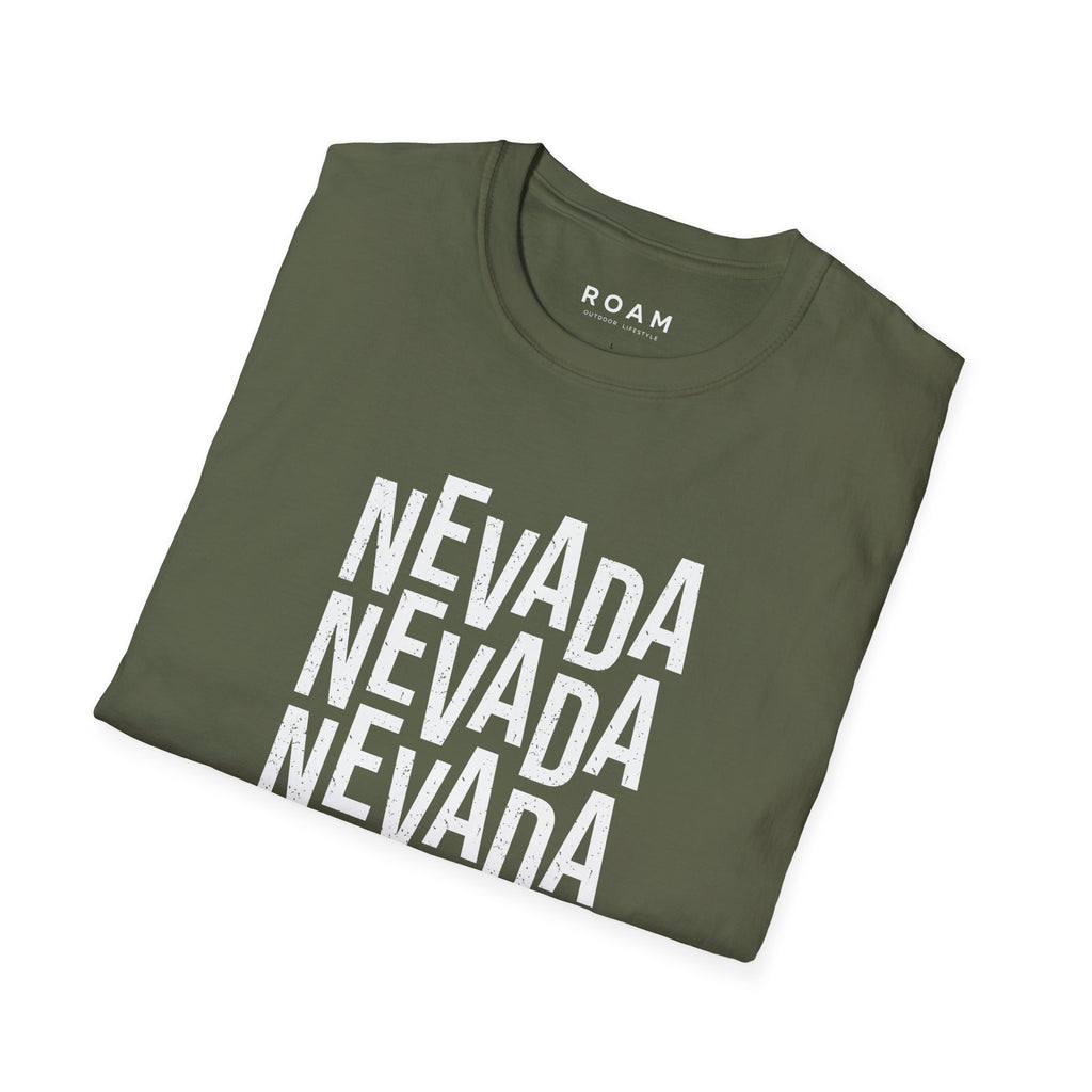 T-Shirt Nevada Typo