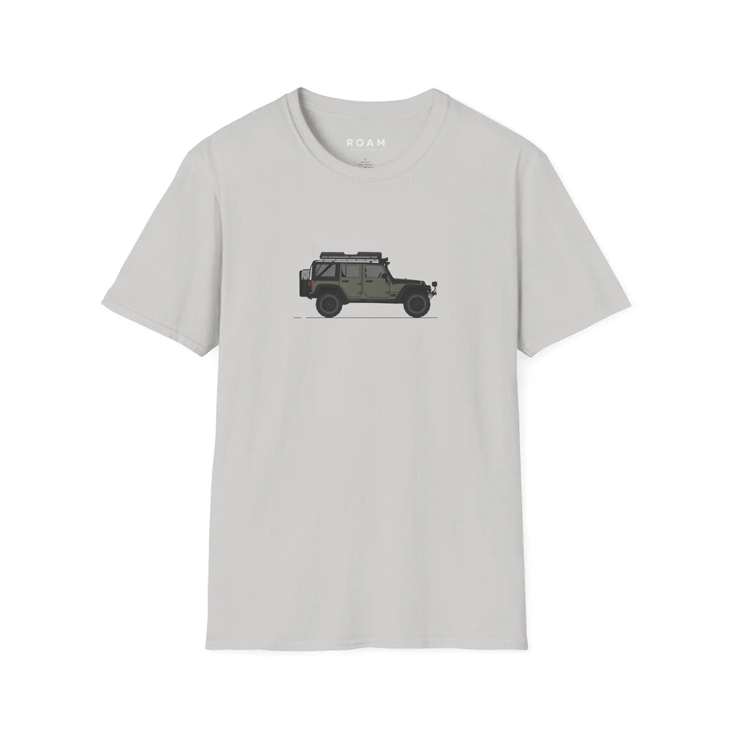 T-Shirt Jeep Wrangler  T-Shirt ROAM OUTDOOR