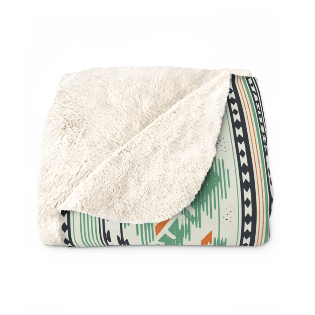 Takoda Sherpa Fleece Blanket