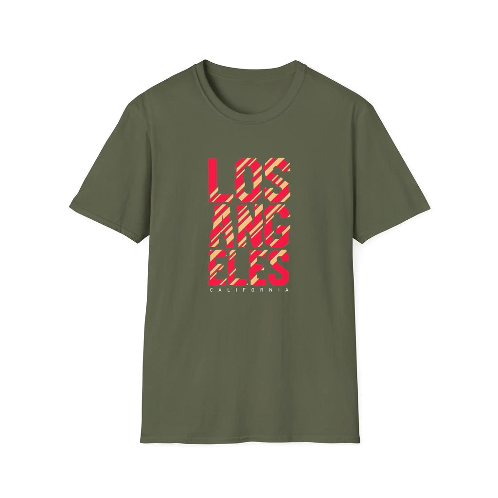 T-Shirt Los Angeles Retro 2  T-Shirt ROAM OUTDOOR