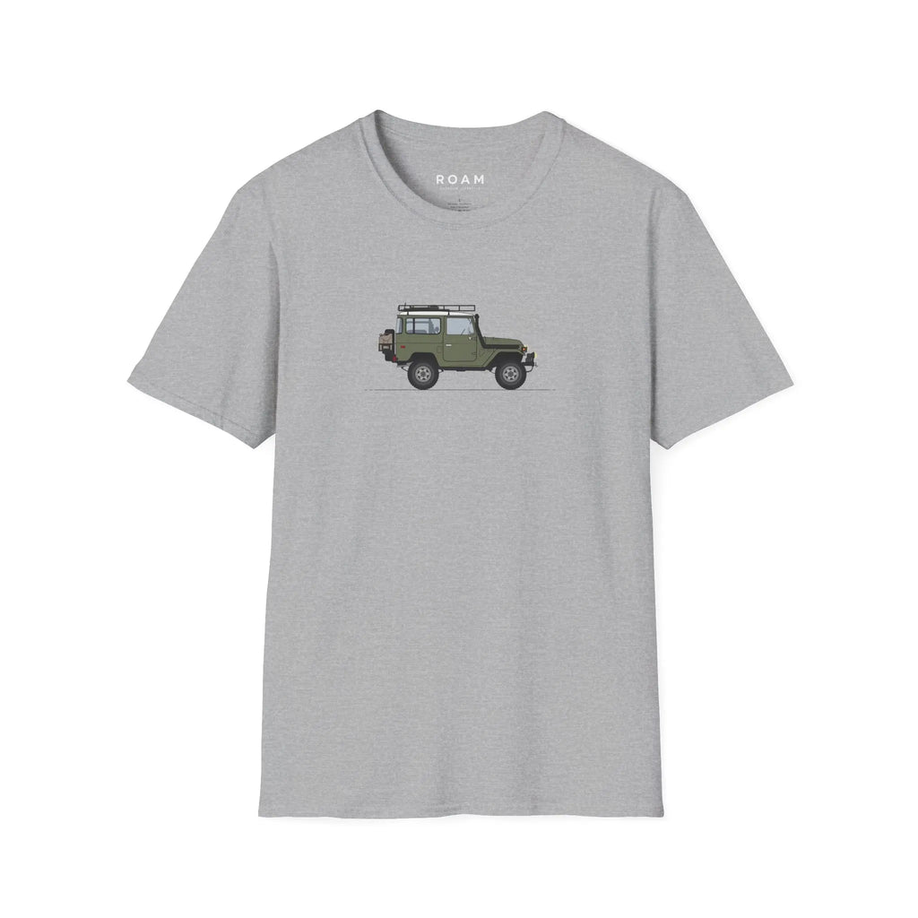 T-Shirt Toyota Land Cruiser BJ40  T-Shirt ROAM OUTDOOR
