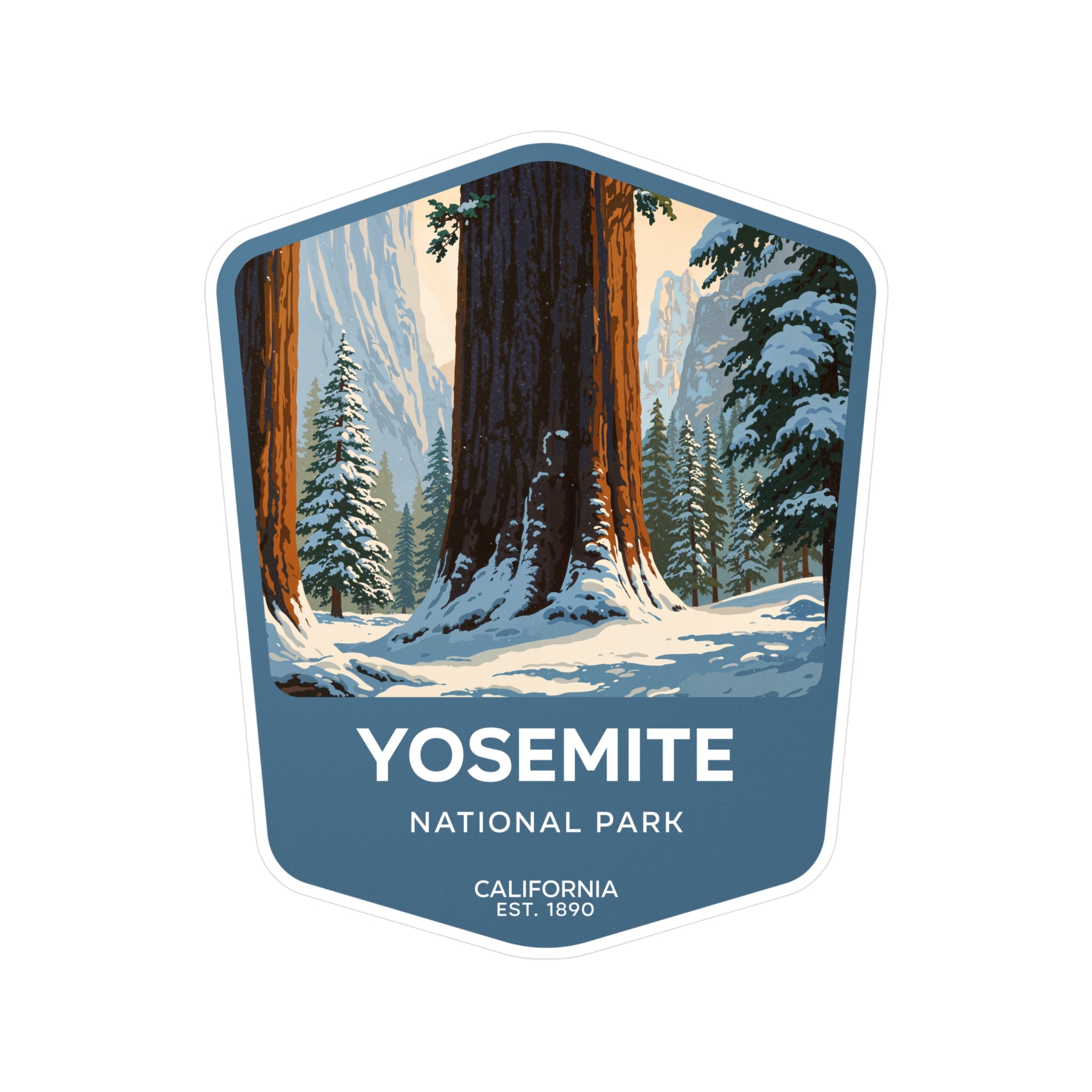 Yosemite National Park Sticker