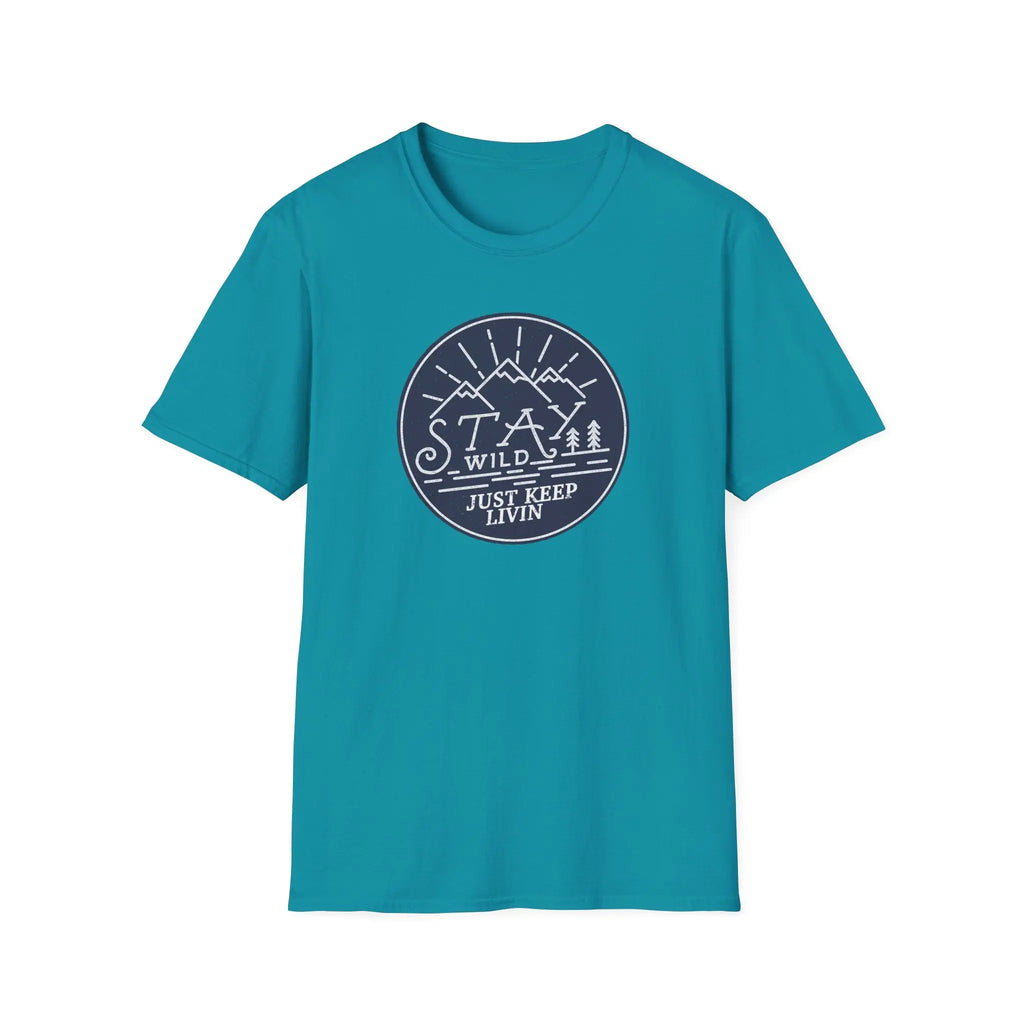 T-Shirt Stay Wild - Plain - ROAM OUTDOOR