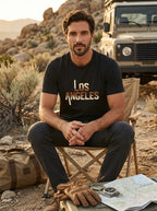 T-Shirt Los Angeles Retro 80's  T-Shirt ROAM OUTDOOR