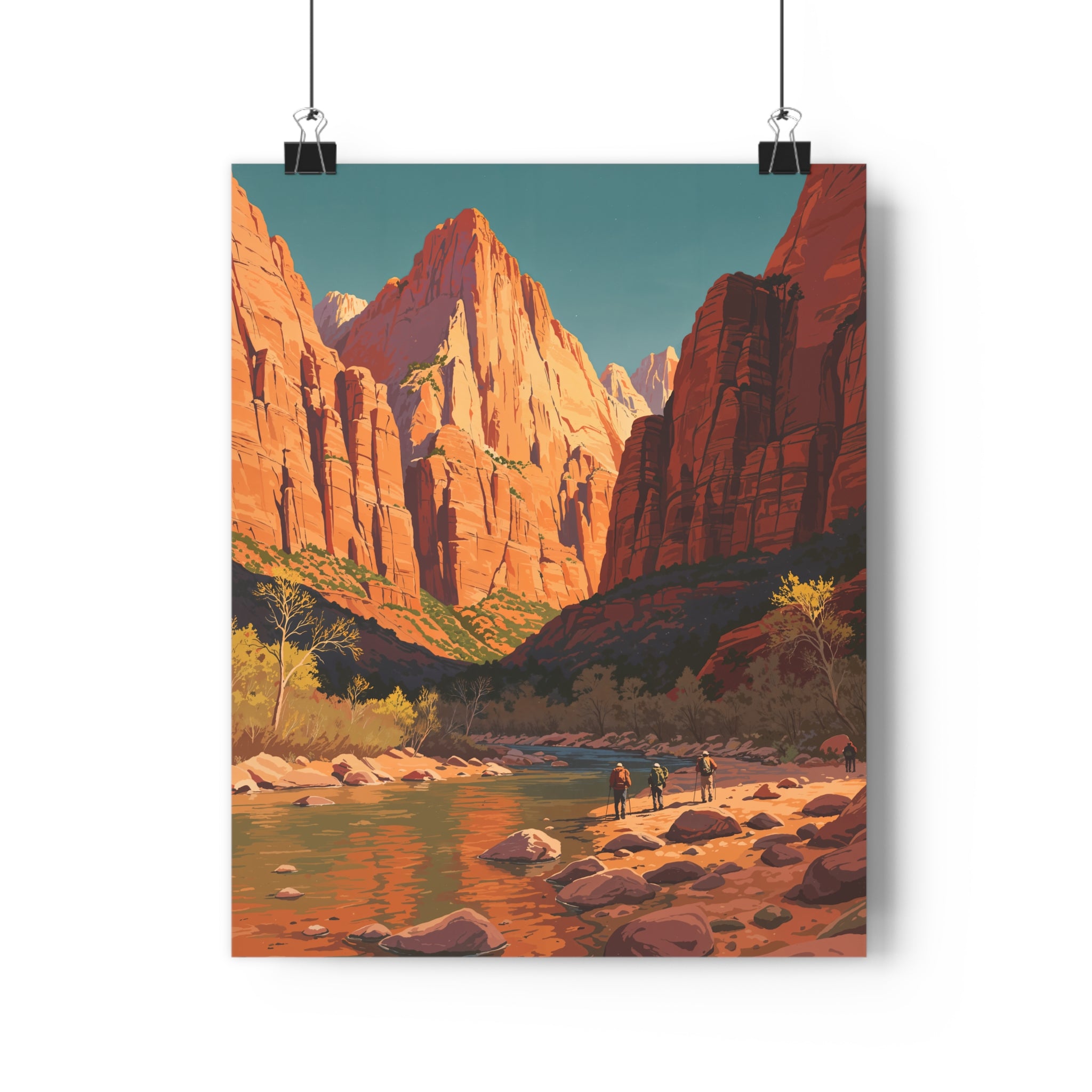 Zion National Park Art Print