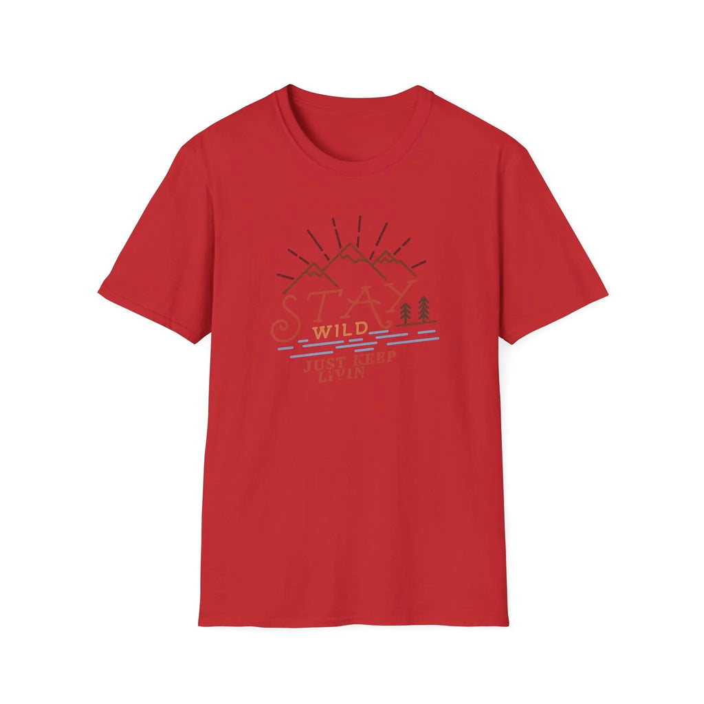 T-Shirt Stay Wild - Colors  T-Shirt ROAM OUTDOOR