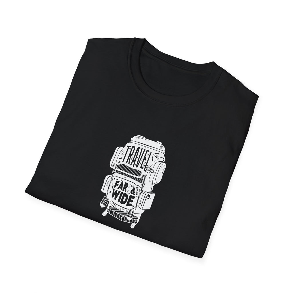 T-shirt Travel Backpack - White