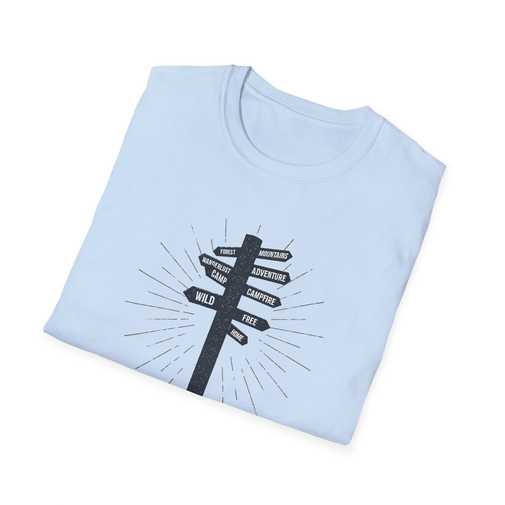 T-shirt Adventure Sign