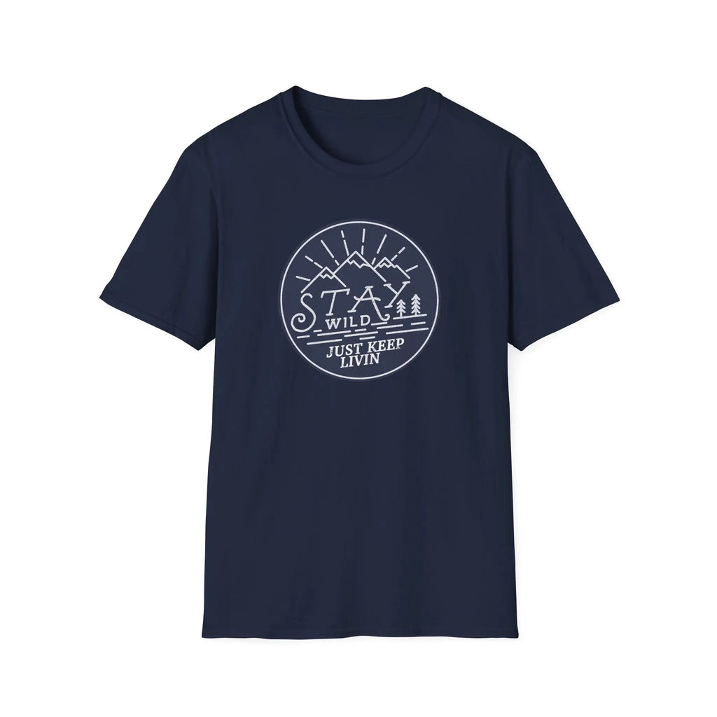 T-Shirt Stay Wild - Plain - ROAM OUTDOOR