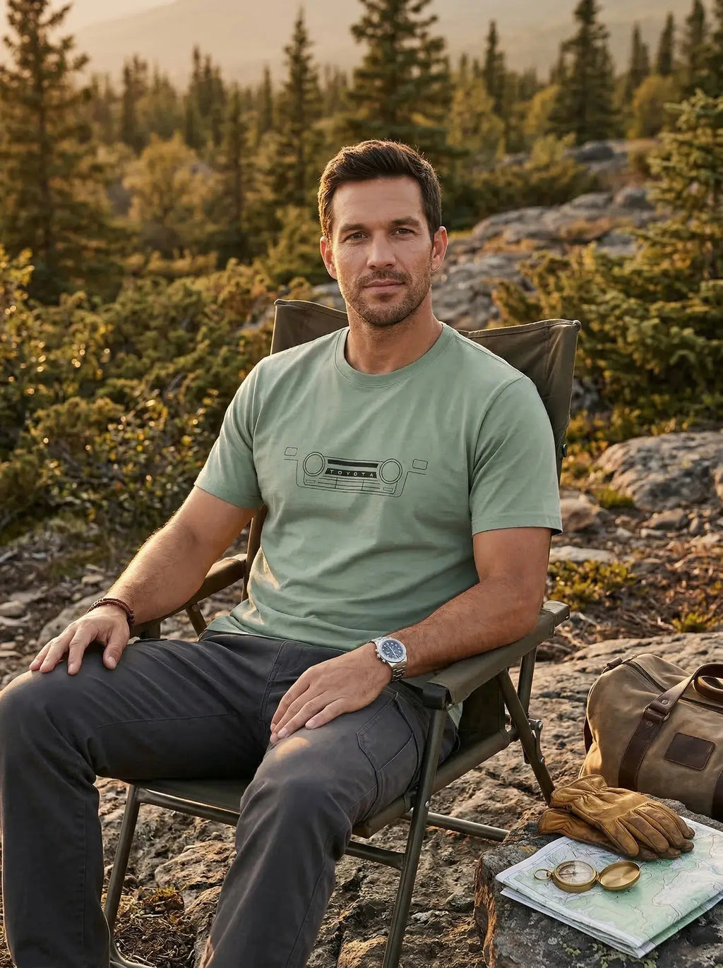 T-shirt Toyota Land Cruiser FJ55  T-Shirt ROAM OUTDOOR