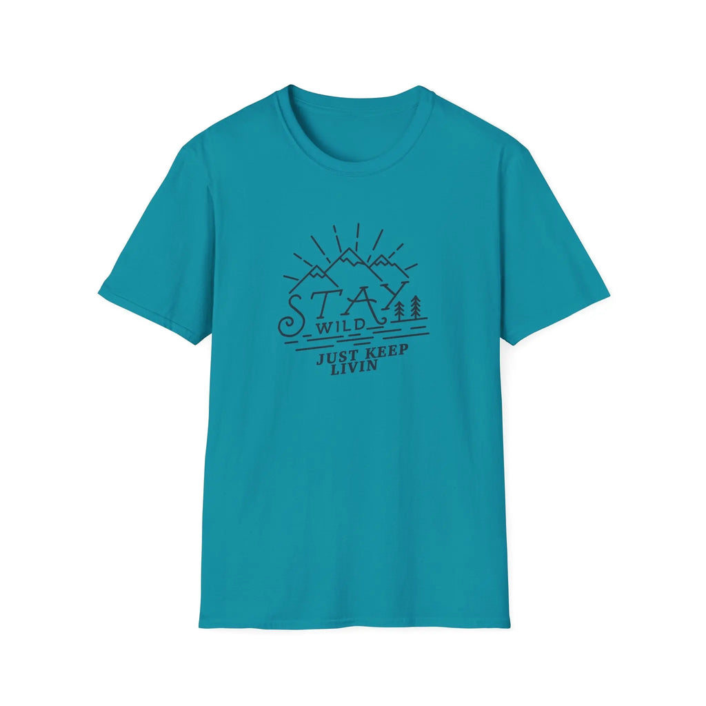 T-Shirt Stay Wild - Outline  T-Shirt ROAM OUTDOOR