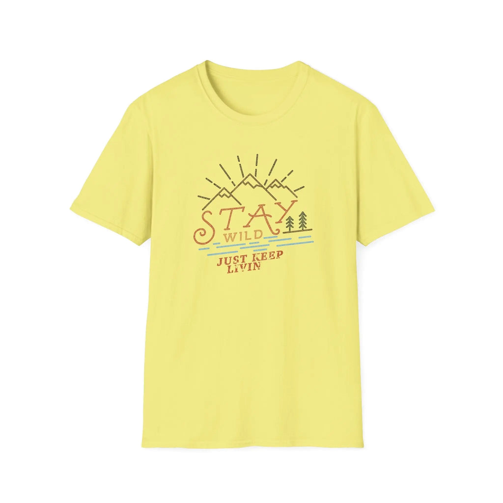 T-Shirt Stay Wild - Colors  T-Shirt ROAM OUTDOOR