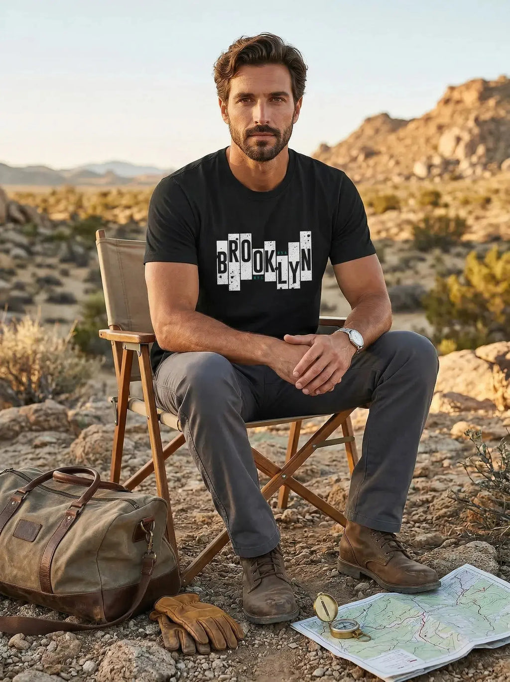 T-Shirt Brooklyn Plate  T-Shirt ROAM OUTDOOR