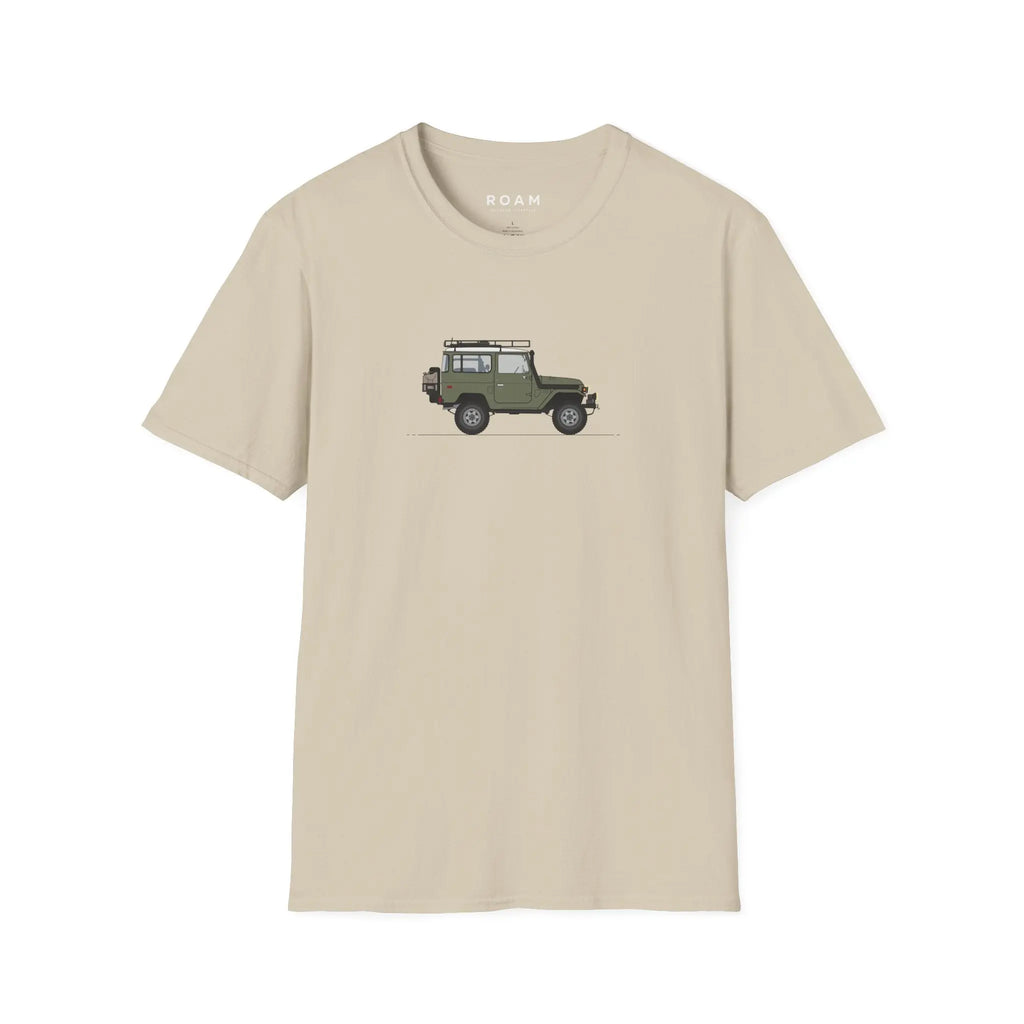 T-Shirt Toyota Land Cruiser BJ40  T-Shirt ROAM OUTDOOR