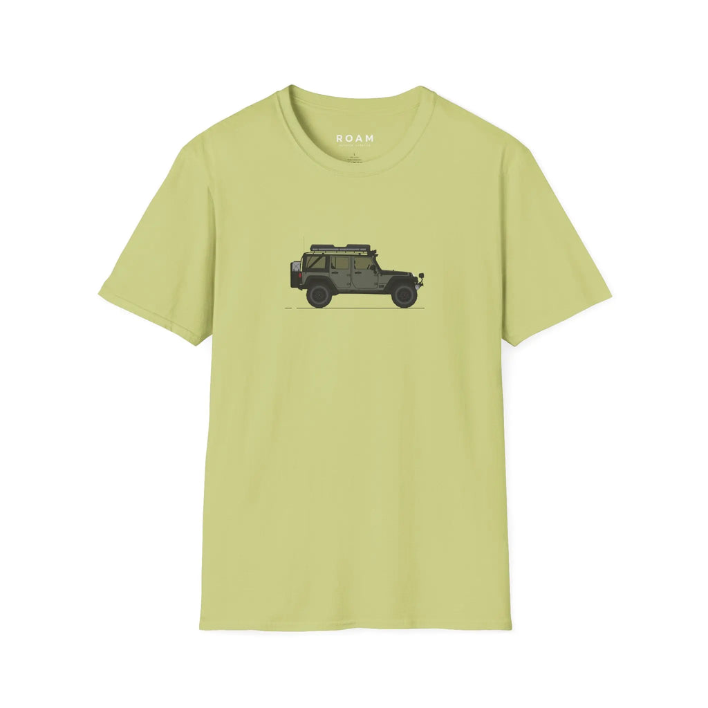T-Shirt Jeep Wrangler  T-Shirt ROAM OUTDOOR