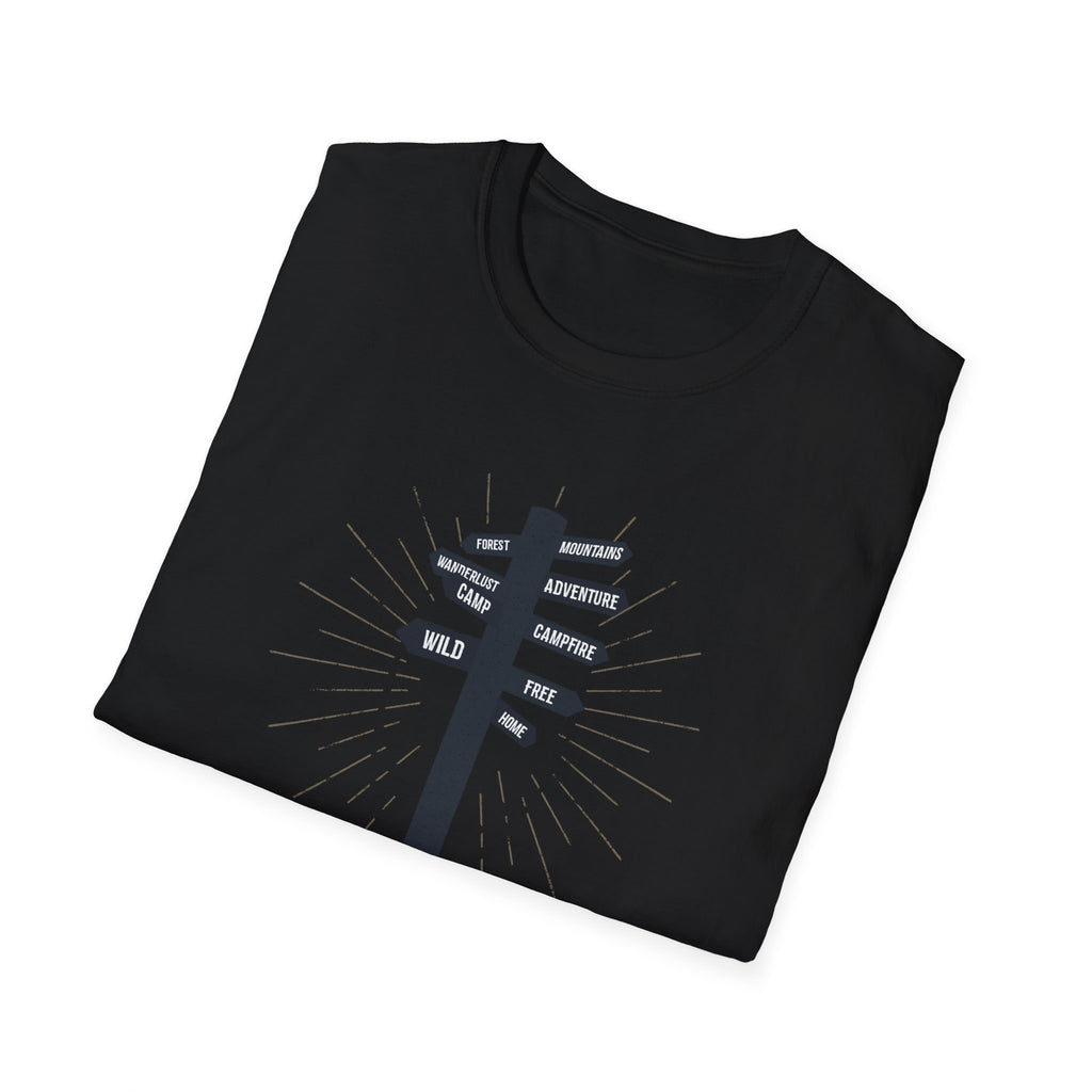 T-shirt Adventure Sign