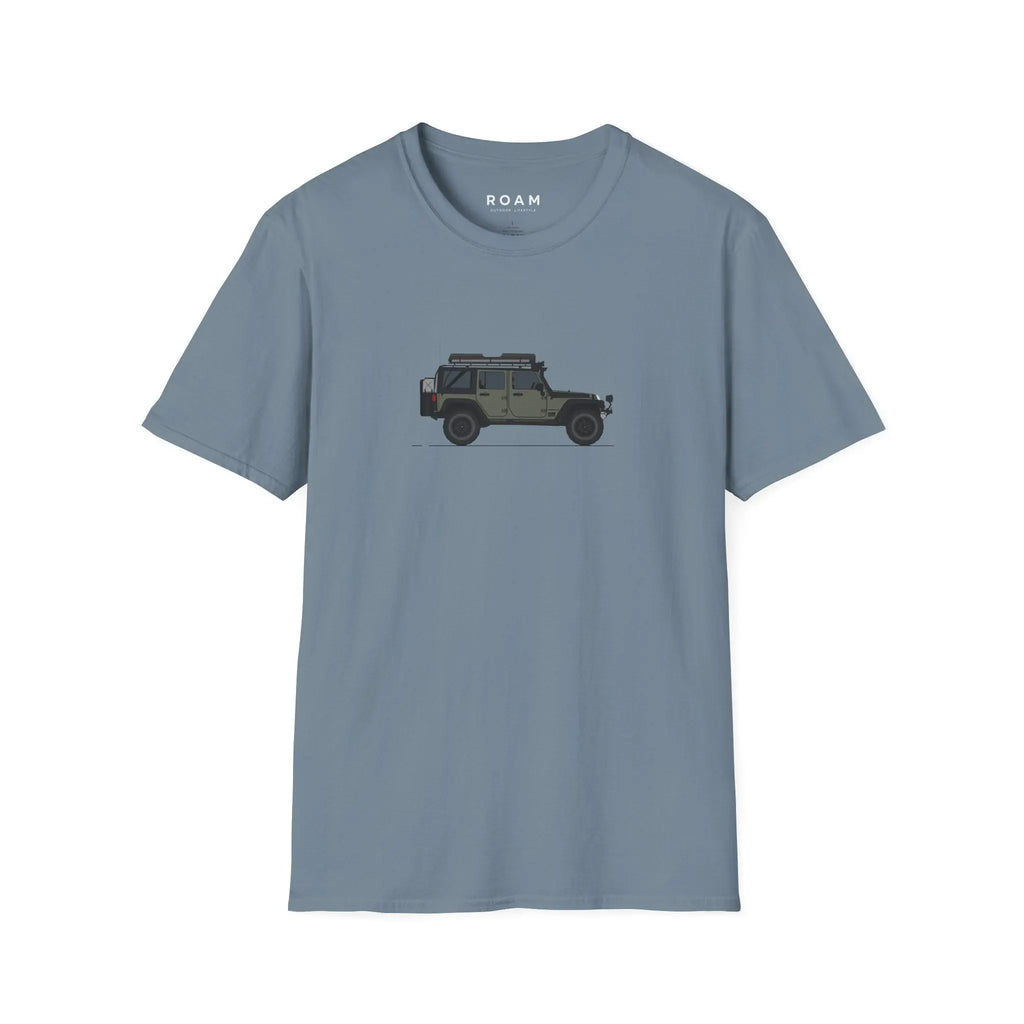 T-Shirt Jeep Wrangler  T-Shirt ROAM OUTDOOR