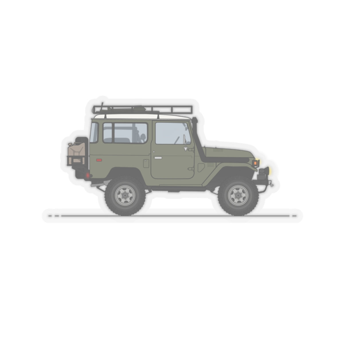 Sticker Toyota Land Cruiser bj40