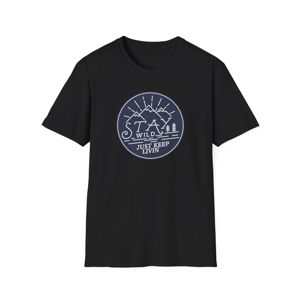 T-Shirt Stay Wild - Plain - ROAM OUTDOOR