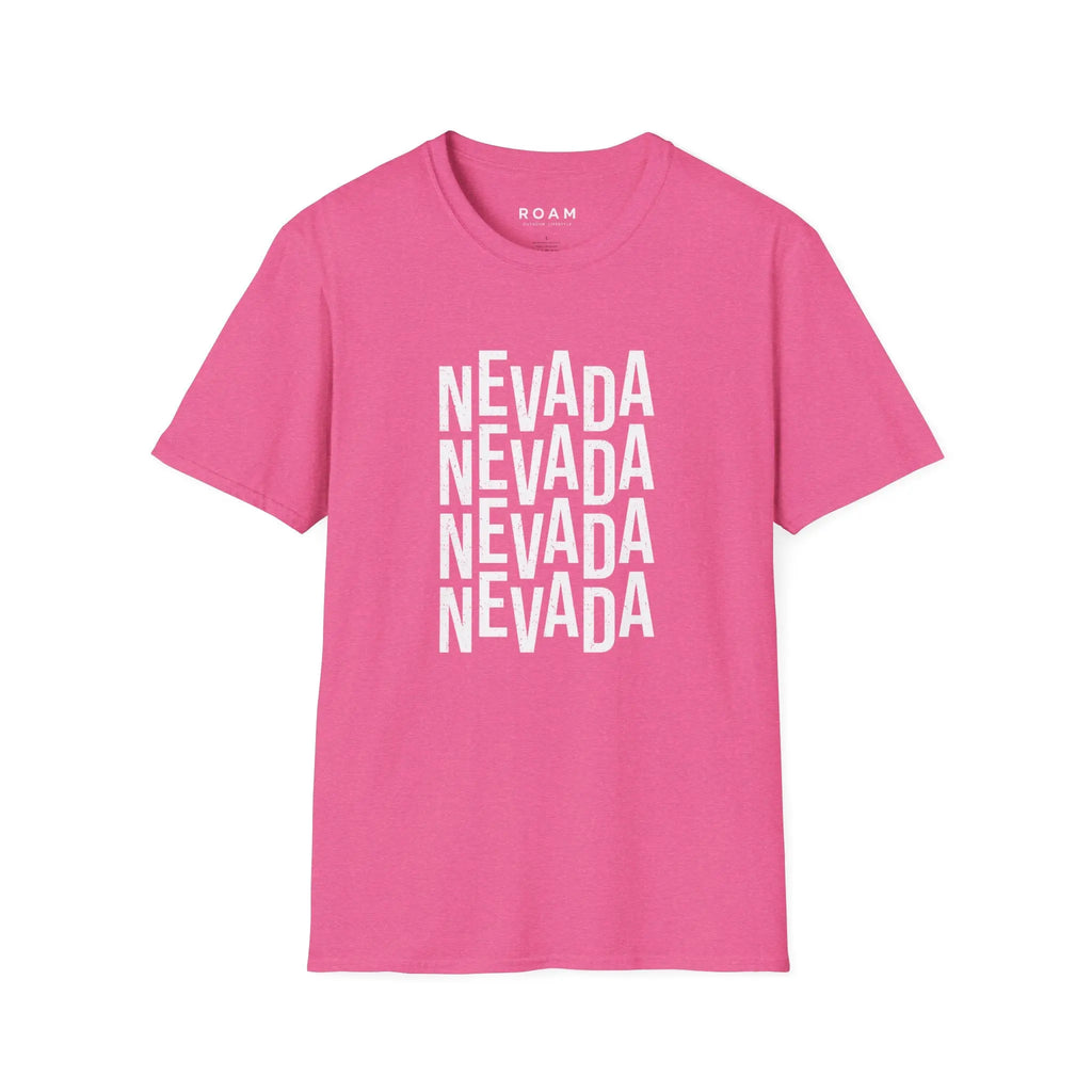 T-Shirt Nevada Typo  T-Shirt ROAM OUTDOOR