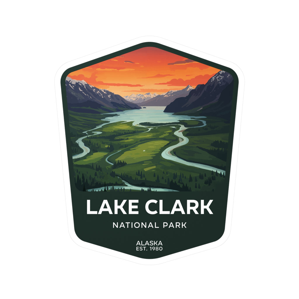 Lake Clark National Park Sticker