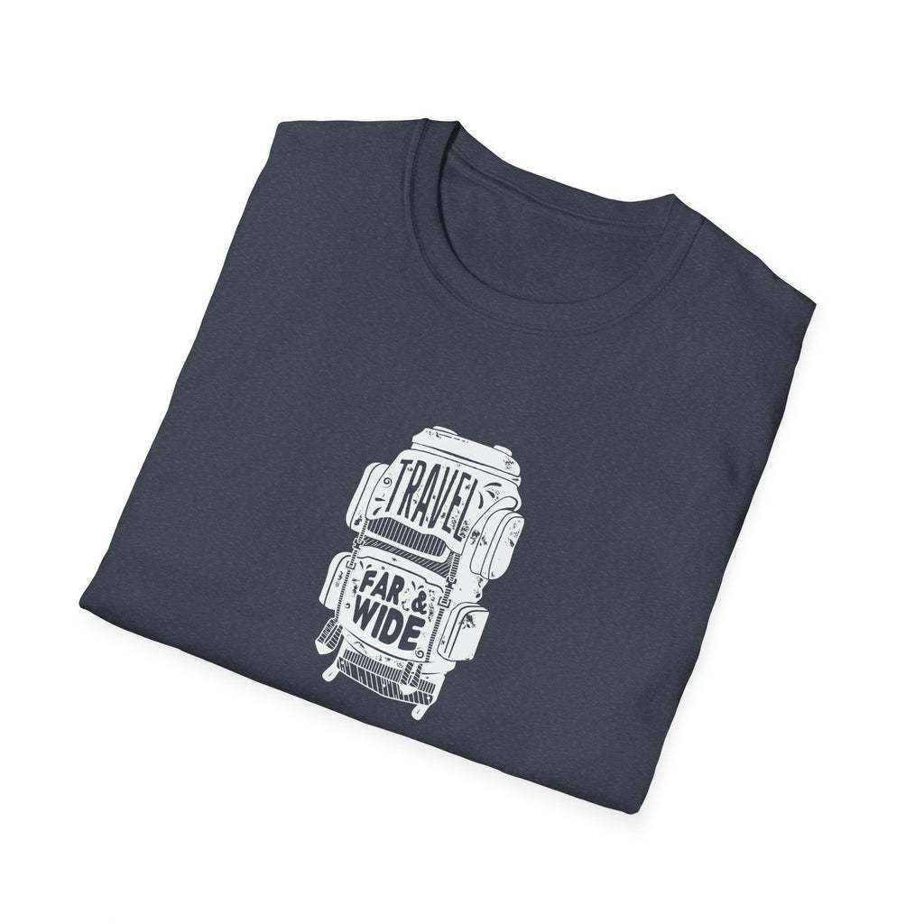 T-shirt Travel Backpack - White