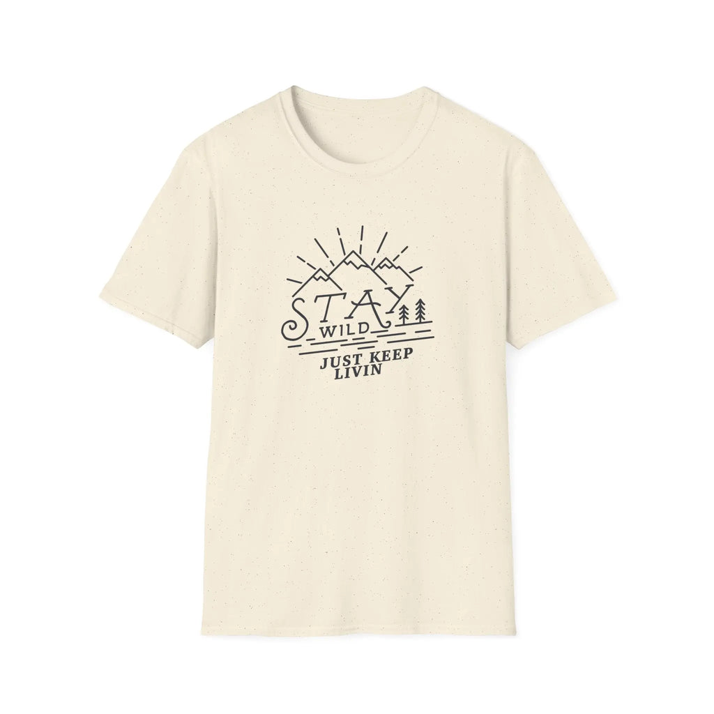 T-Shirt Stay Wild - Outline  T-Shirt ROAM OUTDOOR