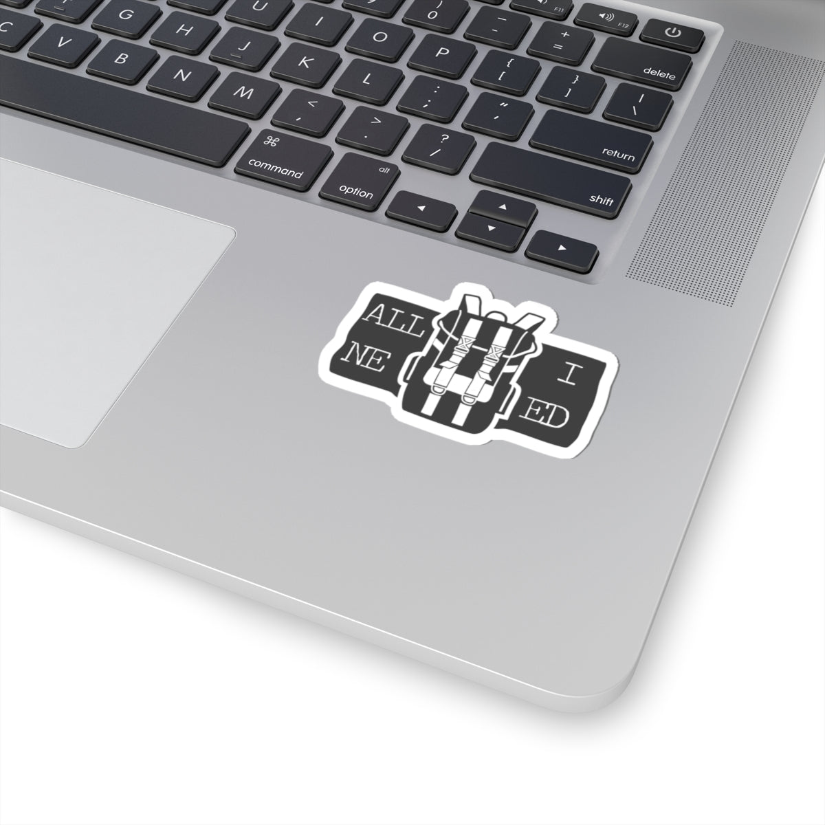 Backpack "All I need" - Sticker