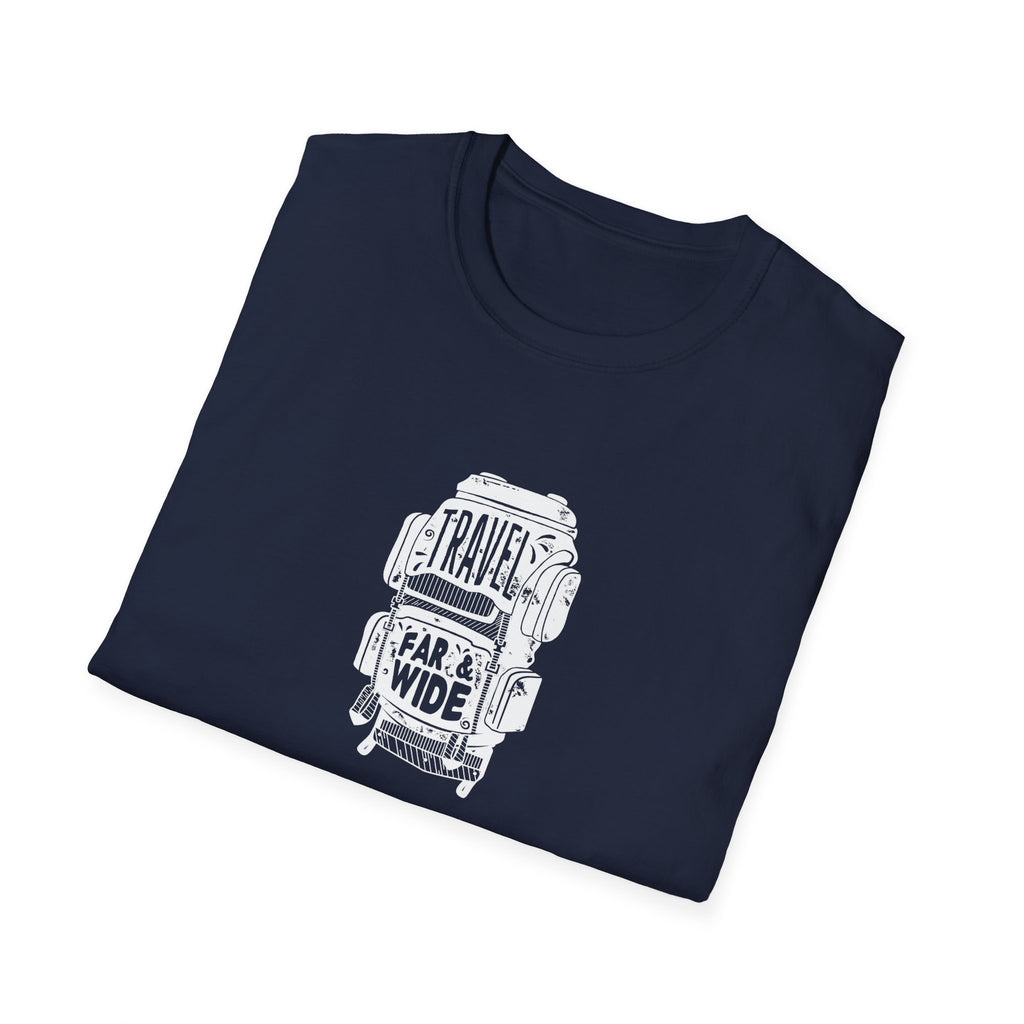 T-shirt Travel Backpack - White