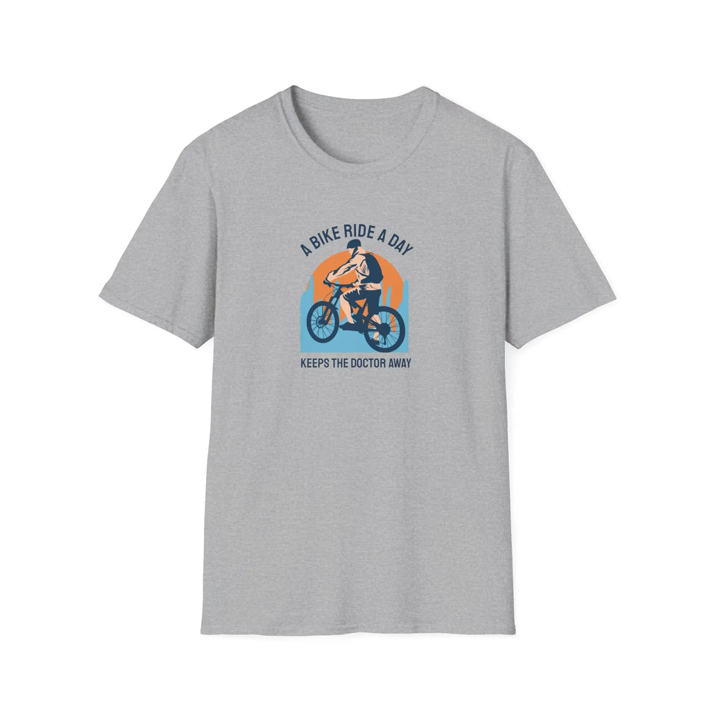 T-Shirt Bike Ride a day  T-Shirt ROAM OUTDOOR