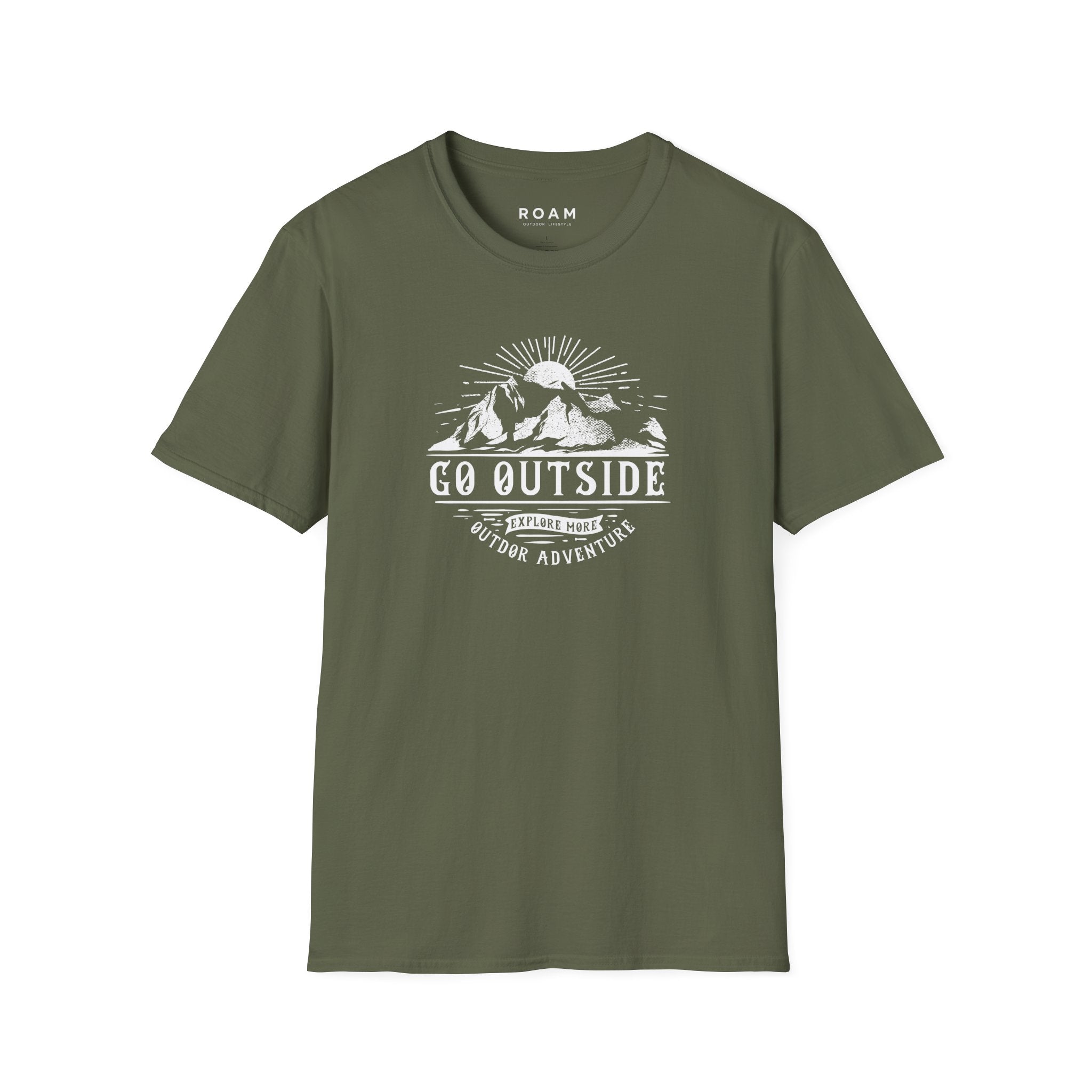 T-Shirt Go Outside "Mountain"