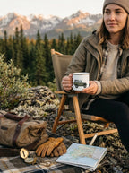 Toyota LandCruiser FJ40 enamel camping mug ROAM Outdoor