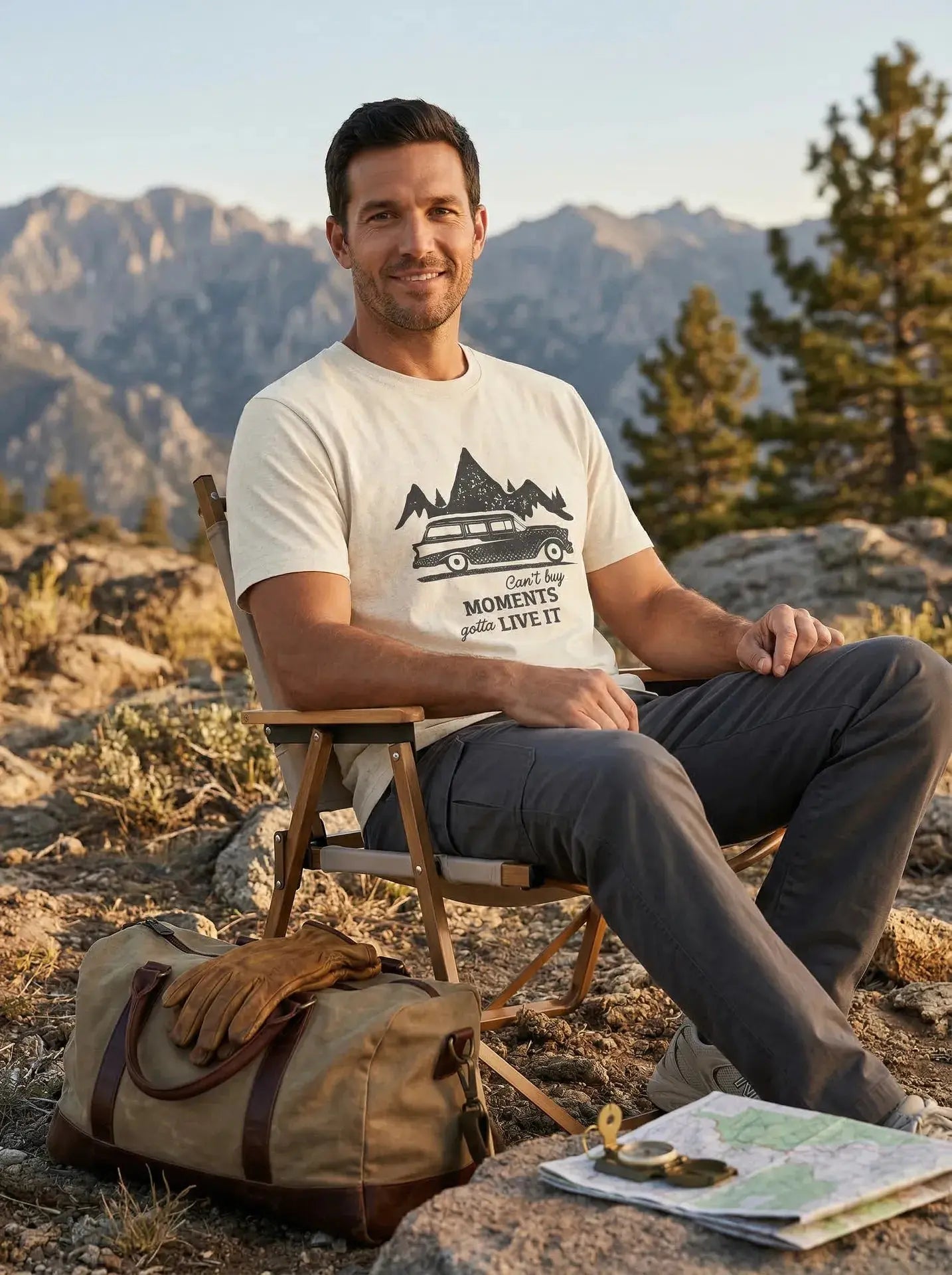 T-Shirt Can't buy Moments  T-Shirt ROAM OUTDOOR