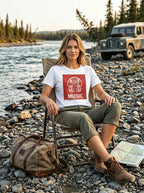 T-Shirt Music Speaks  T-Shirt ROAM OUTDOOR