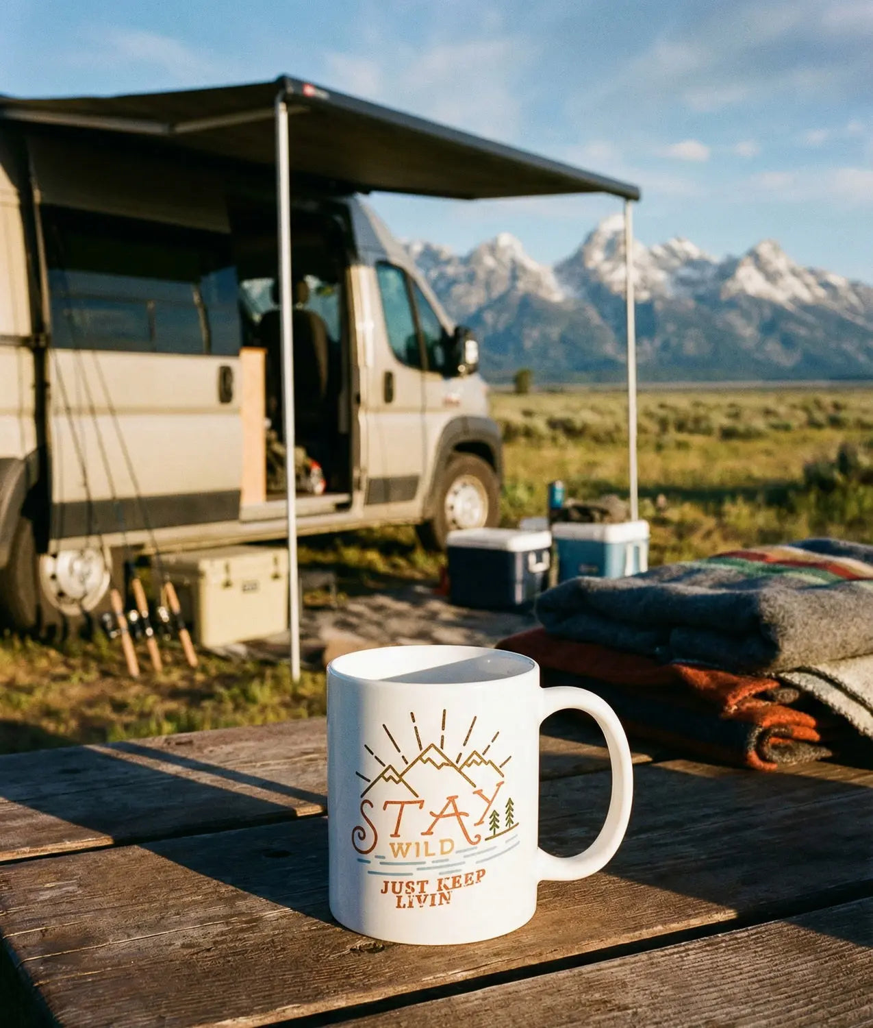 Stay Wild Coffee Mug - 11oz & 15oz  Mug ROAM OUTDOOR